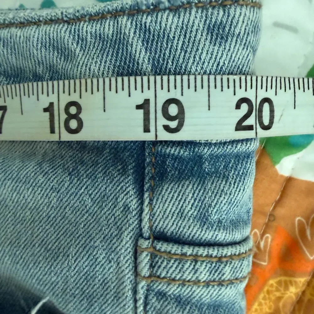 BKE Light Blue Denim Shorts